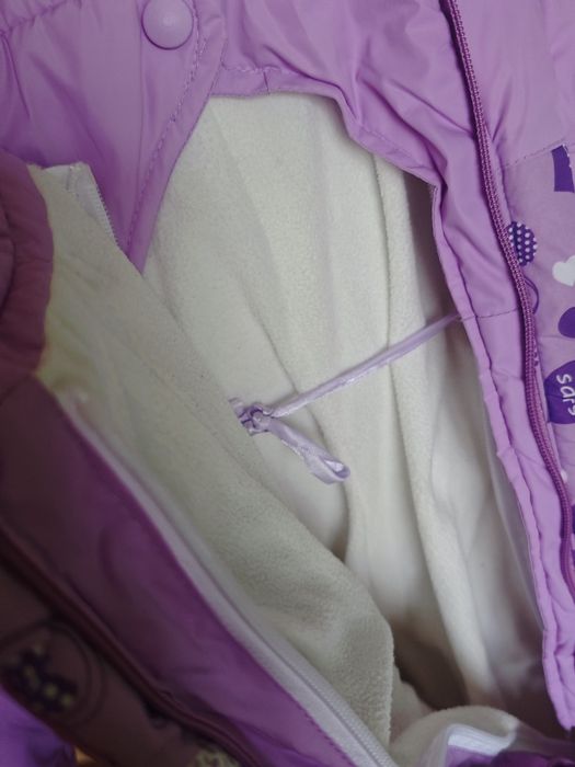 зимний комбинезон для девочки