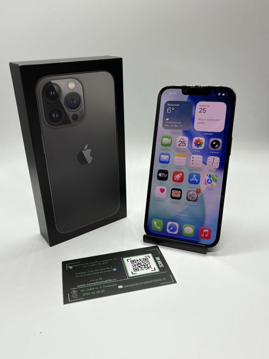 iPhone 13 PRO - 256Gb - Stare IMPECABILA - Baterie 100% + Garantie