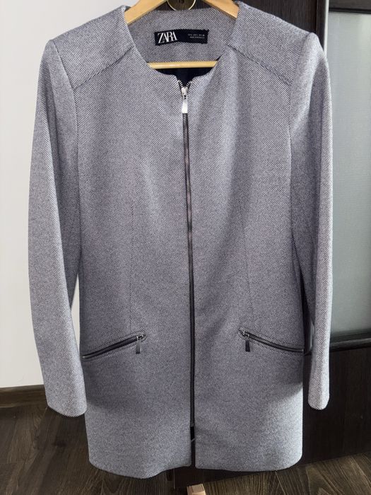 Palton gri  Zara