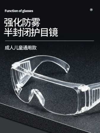 Прозрачные профессиональные защитные очки