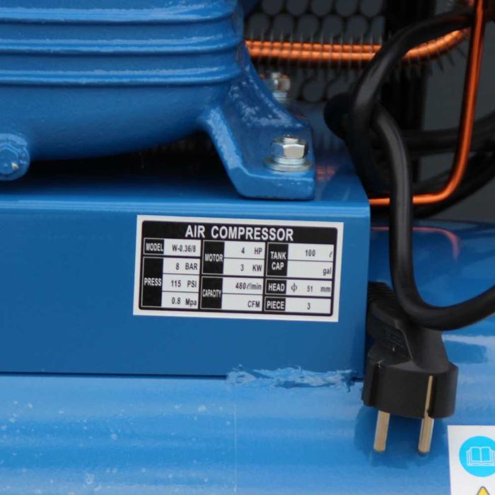 Компресор за въздух Air Tach,100 литра, 8 бара