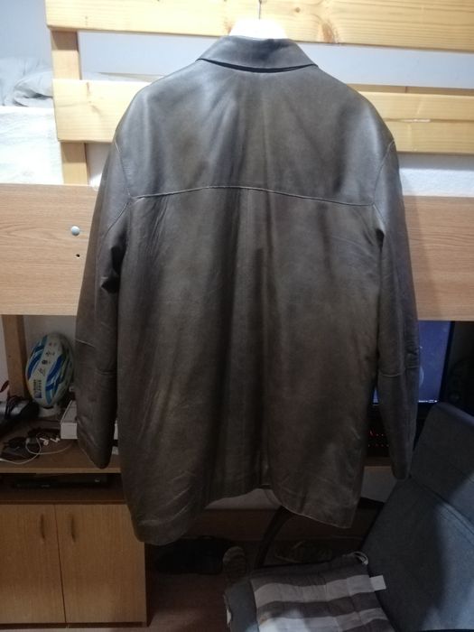 Scurta/geaca piele naturala barbati, marca Dockers, XL