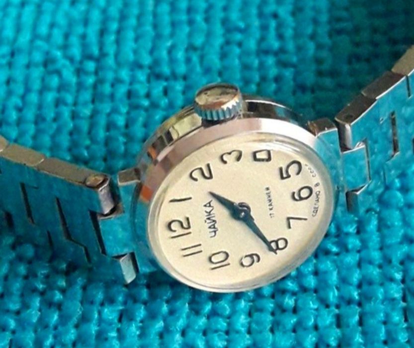 Продам часы Чайка, женские, наручные, СССР, Советские, механические.