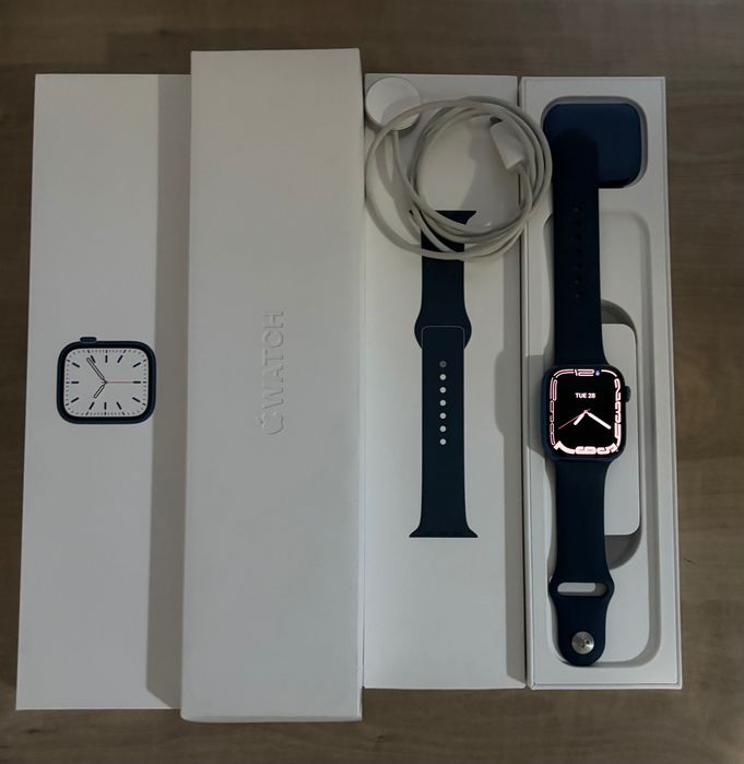 Apple watch Seties 7 blu