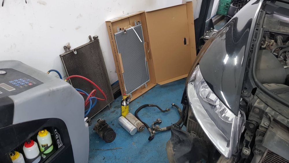 Spalare instalatie AC / Eliminare Span , Pilitura si Reziduri de Ulei