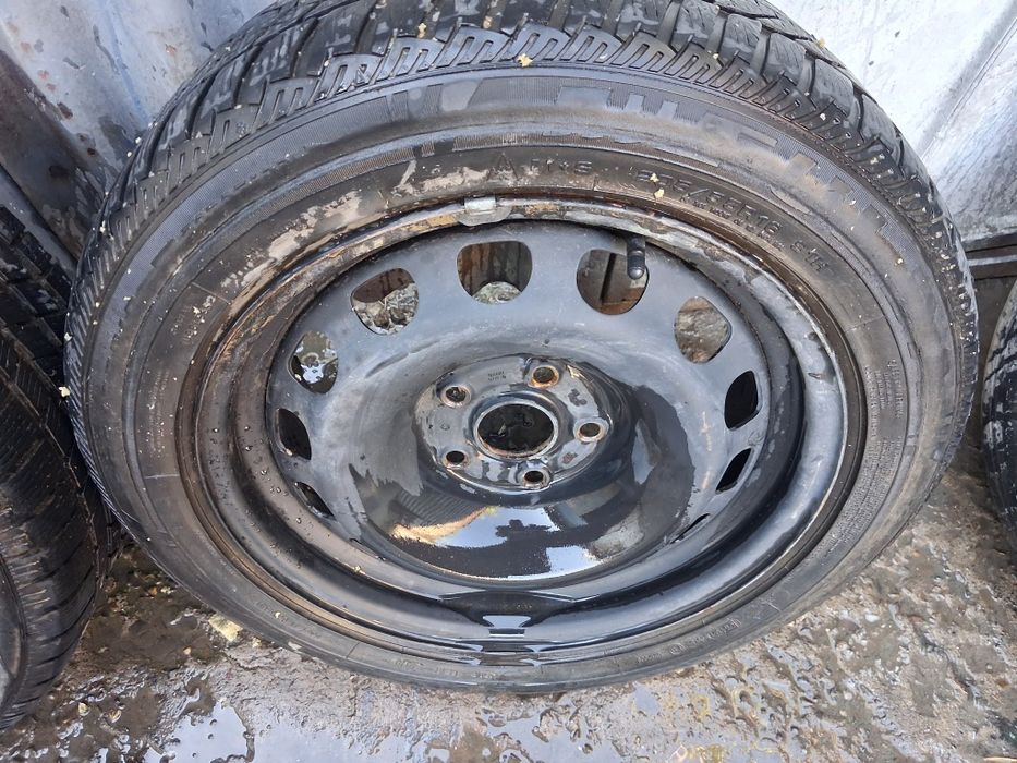 Roți rezervă vw,audi,b7,b8 /205/55/r16 prinderea 5×112