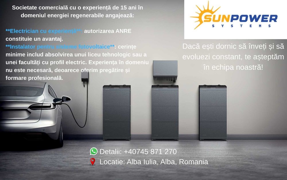 Electrician cu experienta