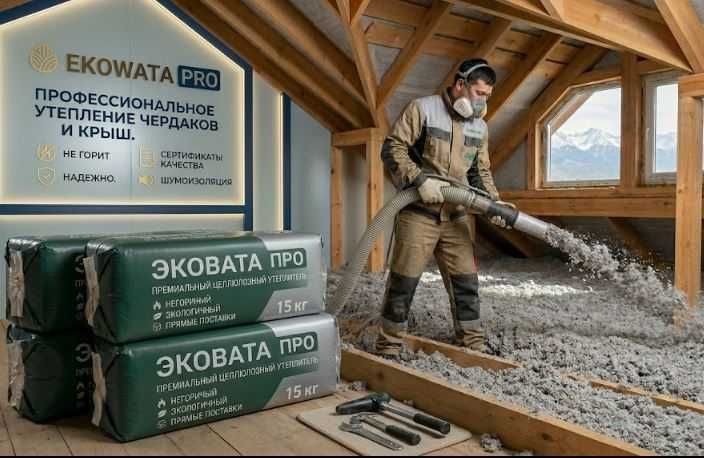 Продам эковату в мешках. Срочно!