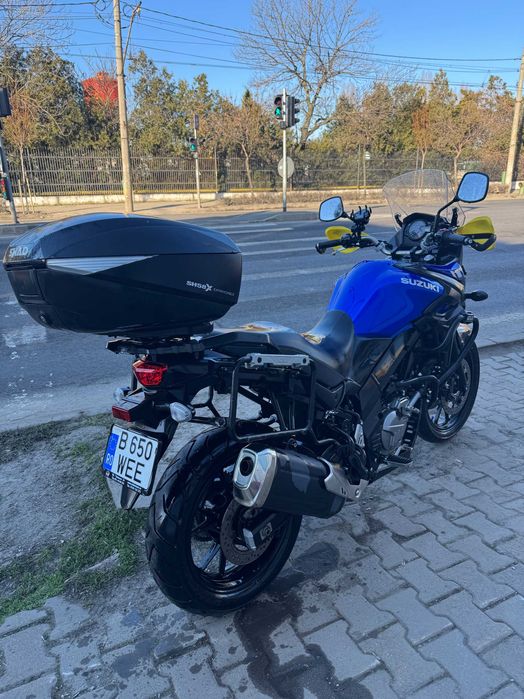 Suzuki V-Strom 650 2025 - schimb cu maxiscuter