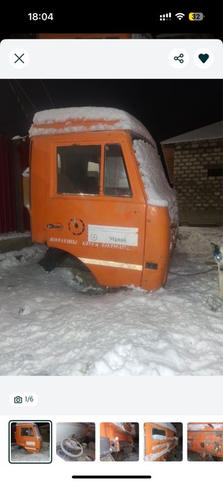 продам кабину на камаз без спальника евро