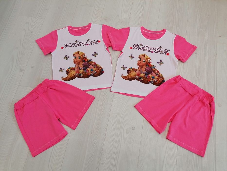 Детска пижама с картинка и име по ваш избор