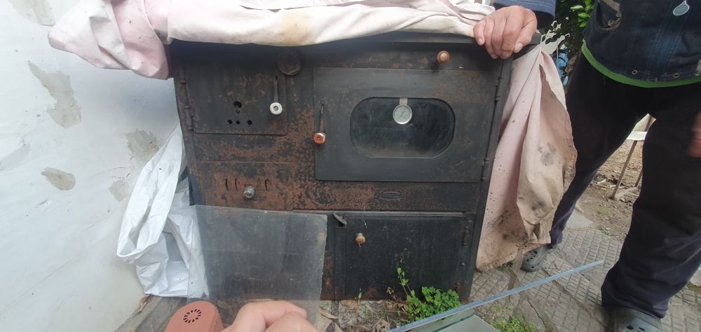 Печка с водна риза