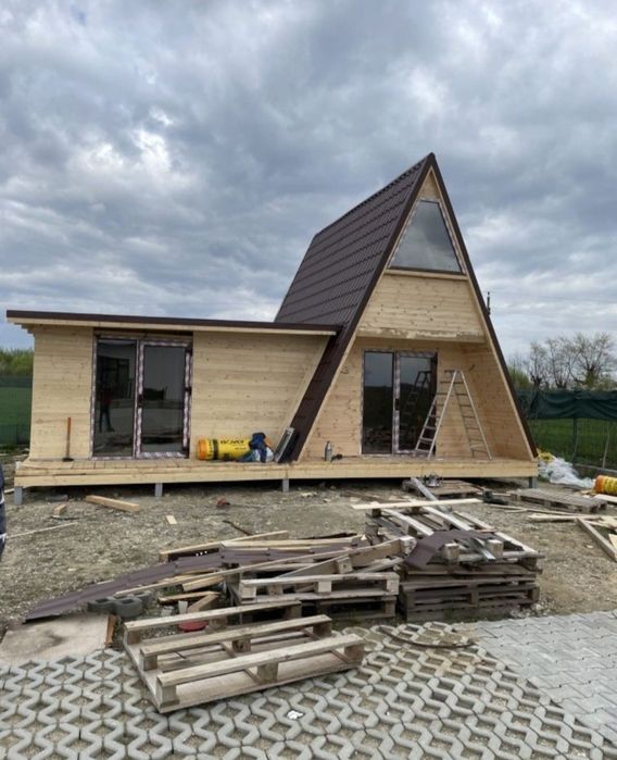 Case Cabane din lemn tip A