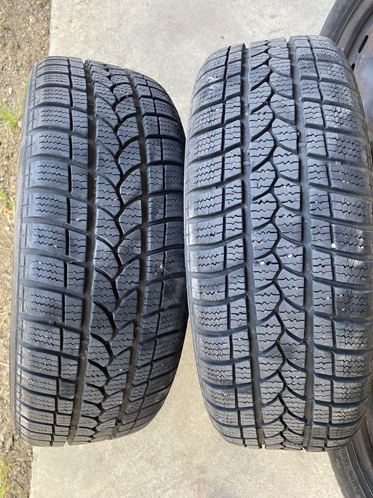 Jante cu cauciucuri 195/55/R16 M+S in 4 prezoane