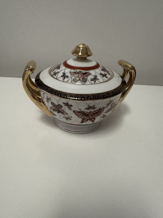 Serviciu ceai Japan - 1950 (Gheisha 18K)