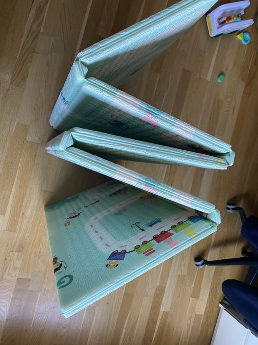 Saltea de joaca termica antiderapanta pliabila 2 fete