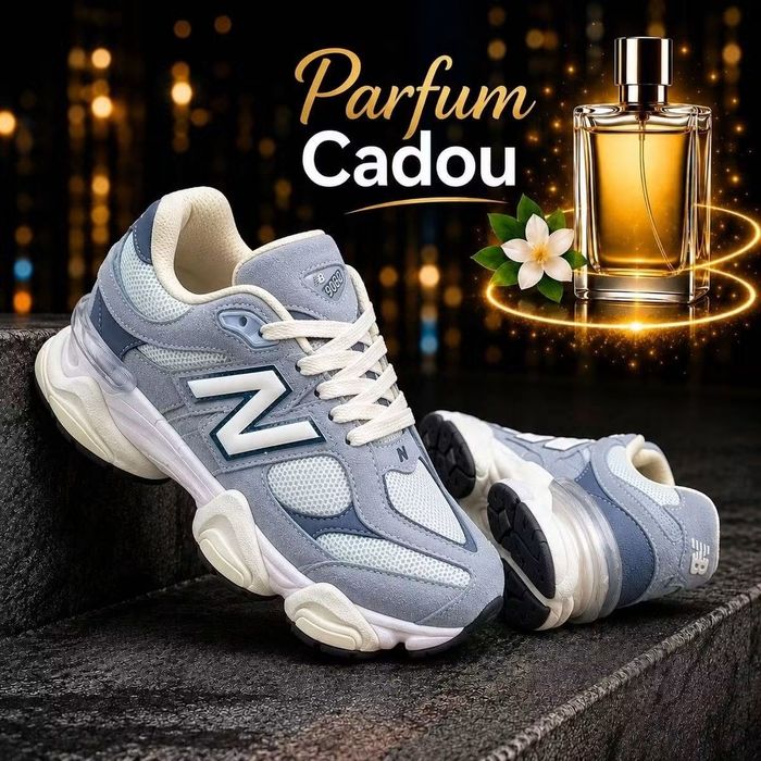 Adidași NB cu parfum cadou