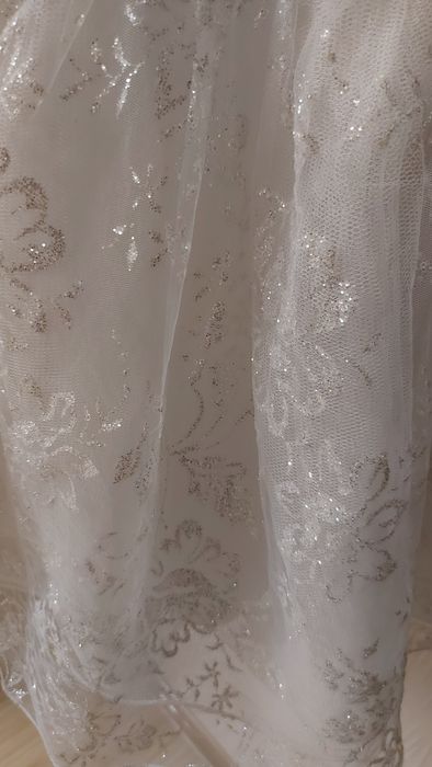 Платье белое 104-116