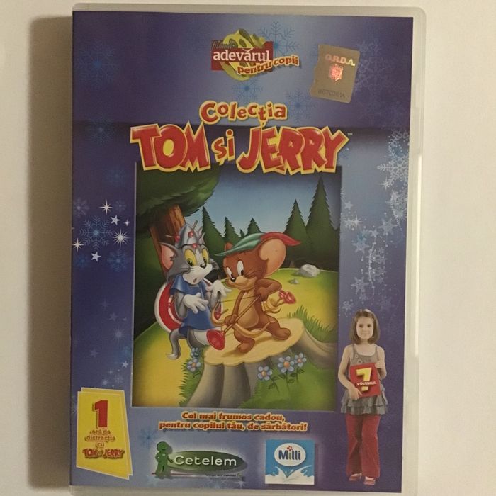 DVD-uri cu desene animate Tom&Jerry