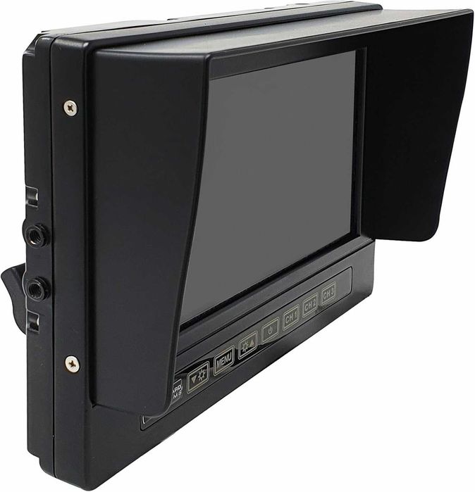Камера за задно виждане Carguard Full HD 7 115° 3 входа за камера Професионална система за задно наблюдение Камера за камион бус кемпер