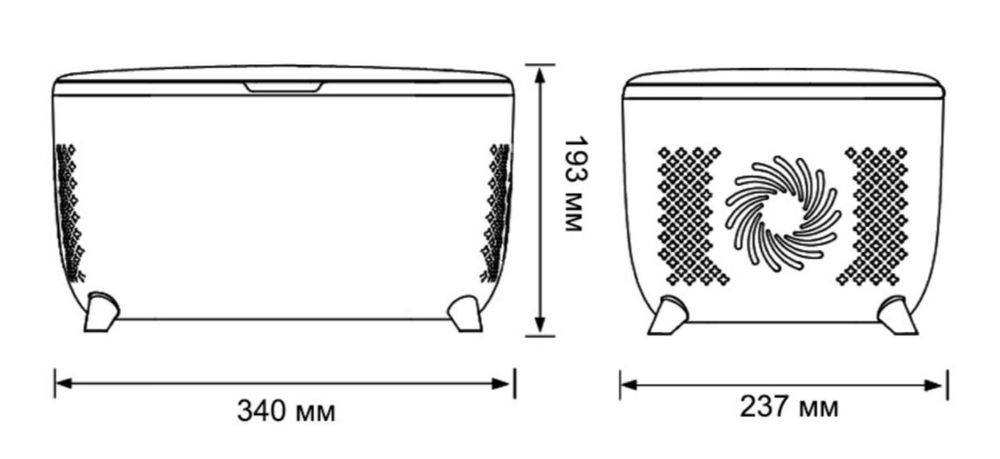 НОВЫЙ холодильник Bona для косметики