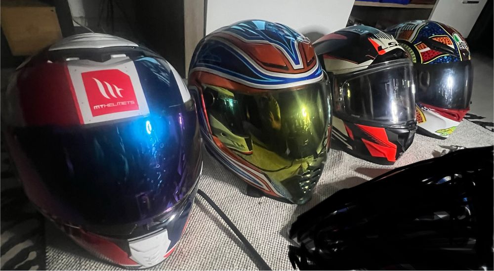 Casca moto Icon Airfite + intercom montat Lexin