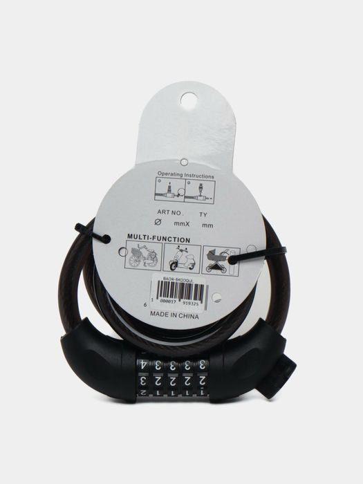 5-значный сбрасываемый замок для велосипеда