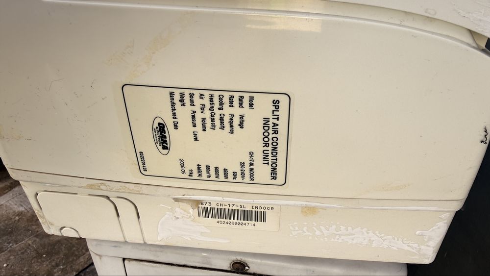 Конвенционален климатик OSAKA CH-17-SL, 17000 BTU