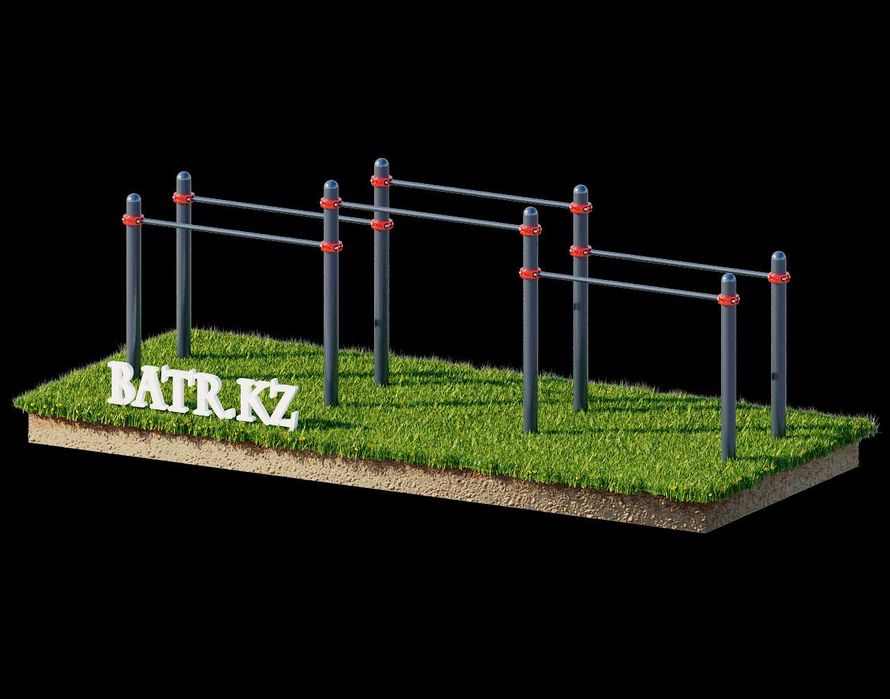Воркаут BS-39 от завода BATR.KZ! Турник, Шведская стенка, Тренажеры!