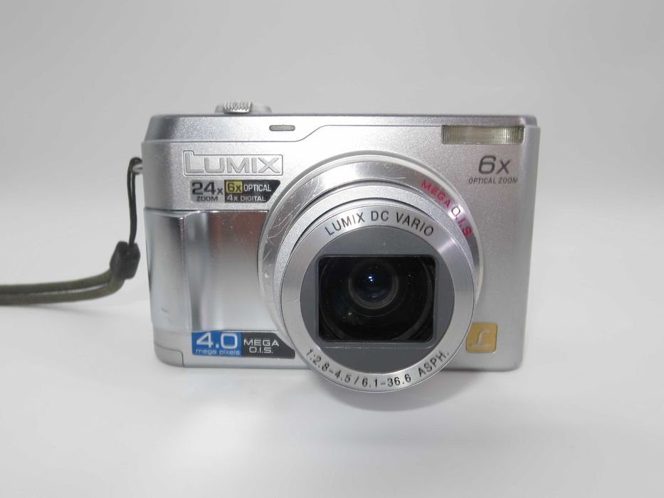Panasonic Lumix DMC LZ1 компактен цифров фотоапарат с 6х оптичен зум, сива цифврова камера в отлично състояние, работи перфектно