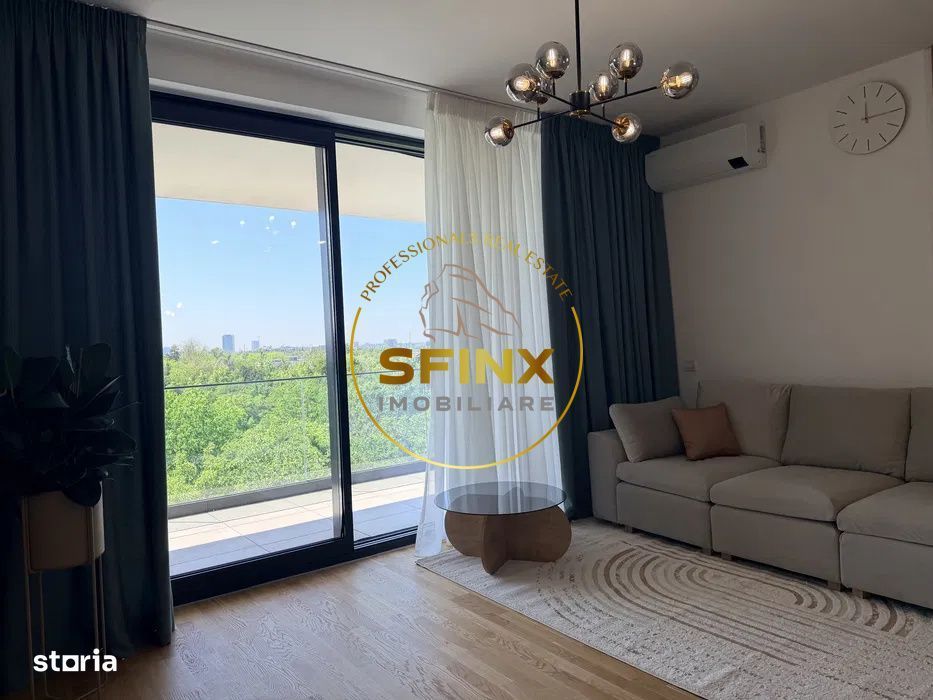 Baneasa, pet friendly, first rental,  3 room apartment with a view