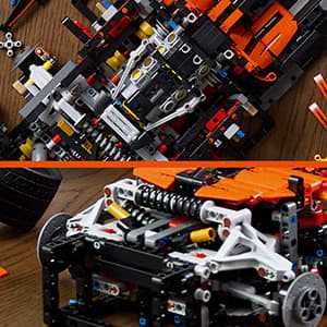 Конструктор LEGO Technic Koenigsegg Sadair’s Spear Megacar 42232!