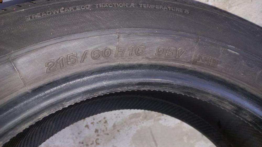 Шина лето  новый месяч ездил