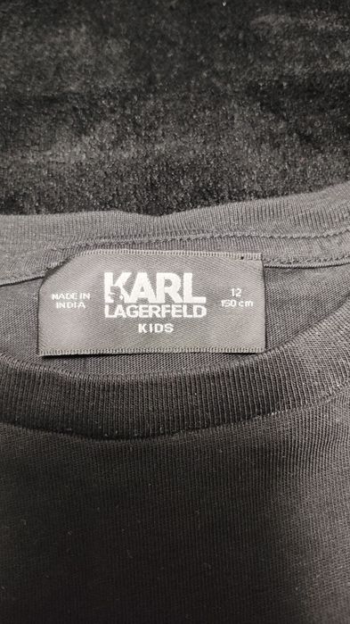 Bluza Karl Lagerfeld original, bumbac - 12 ani/150 cm