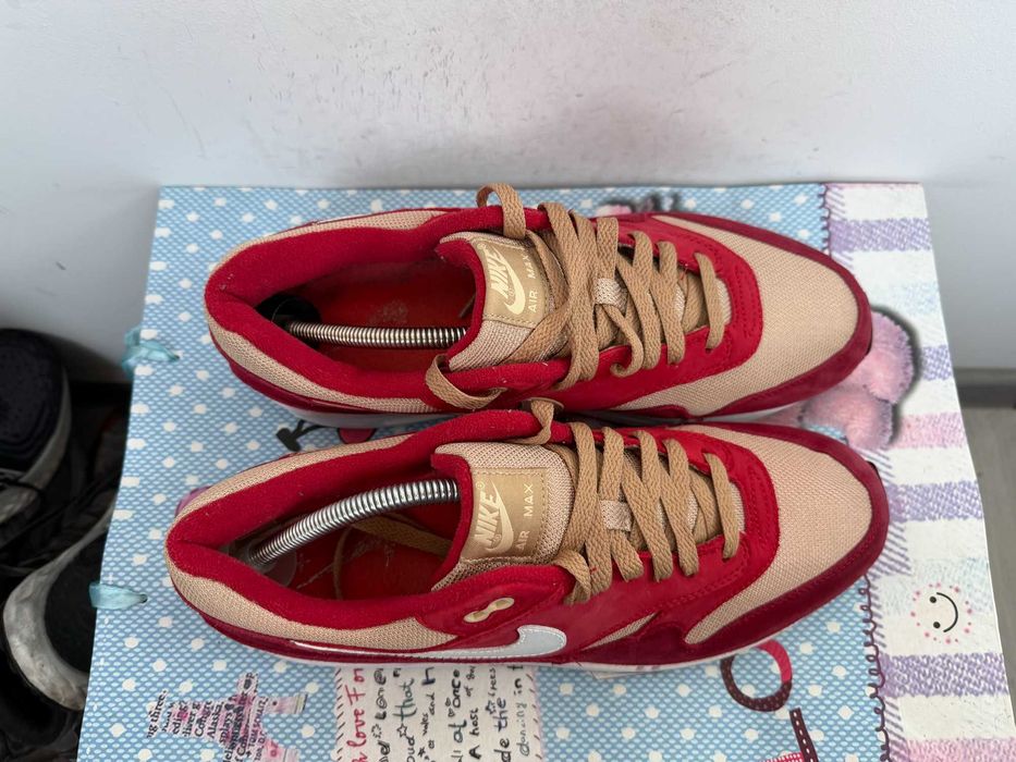 Nike Air Max 1 Premium Retro Red Curry''оригинални маратонки 45 номер