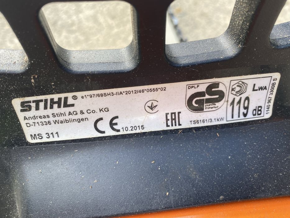 Motofierastrau Stihl MS 311
