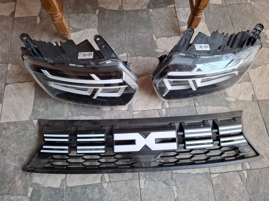 Set, Lampi spate Y, Faruri cu grila Far Dacia Duster Hjd/ Bara fata 20