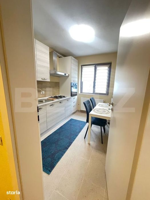 Apartament 2 camere, 70 mp, prima inchiriere, parcare, terasa, Borhanc