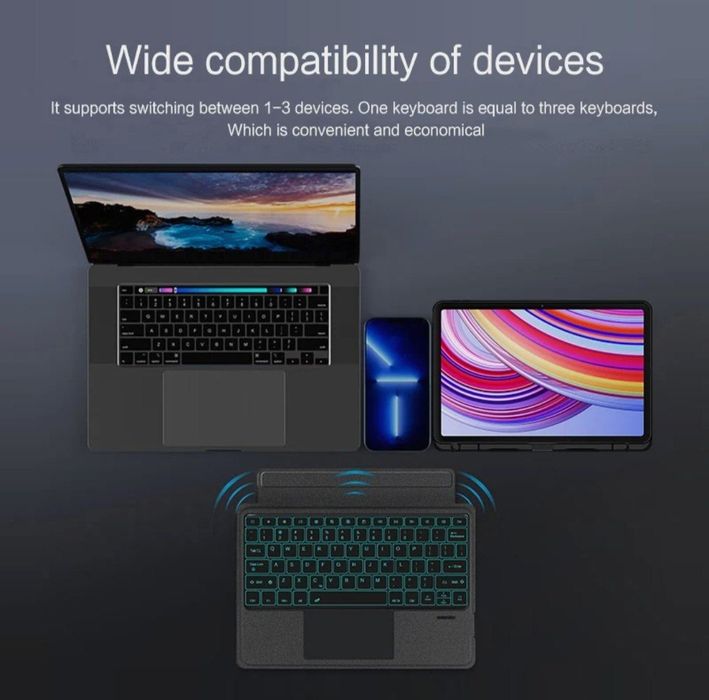 MI Pad 6, 6s Pro, Redmi Pad Pro, SE чехол клавиатура. Есть доставка