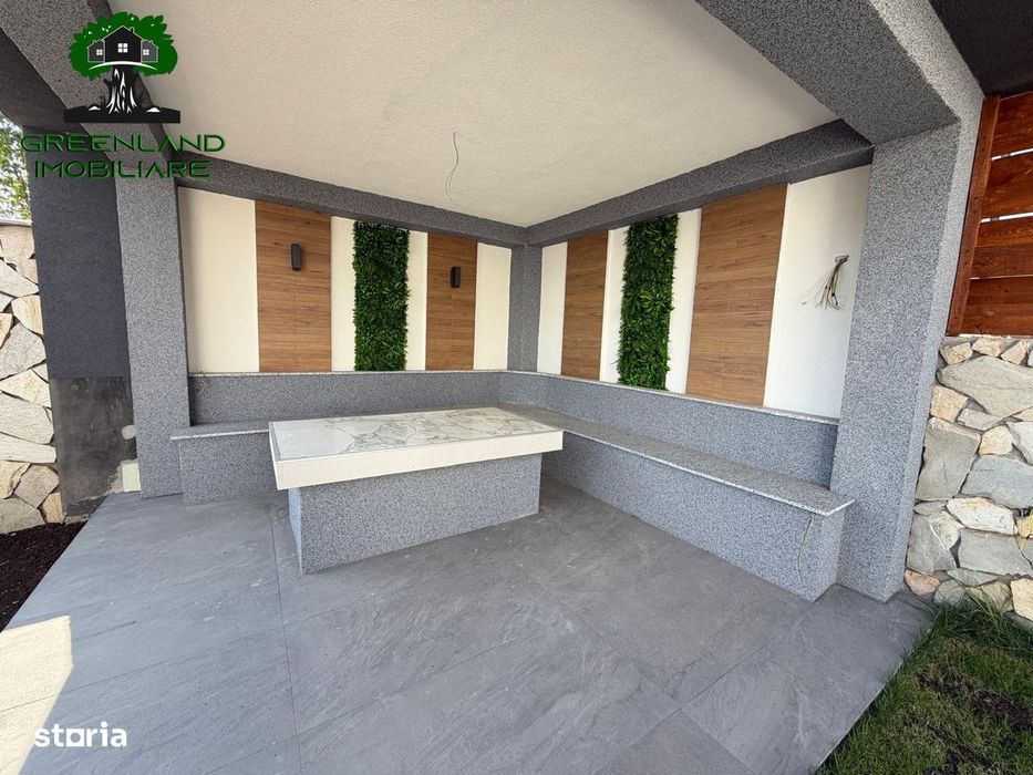 Vila moderna, complet mobilata, 4 camere, 2 bai, 140 mp, Rediu