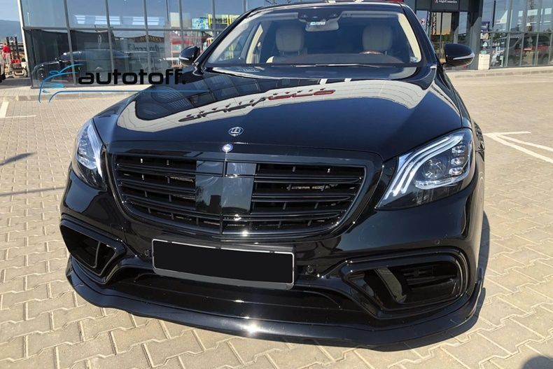 Grila Mercedes S-Class W222 (2013-2020) Black Facelift Design