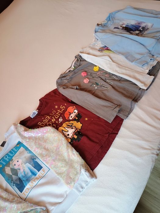 Детски рокли 104- 116см. и дрехи за момиче 7- 8 години