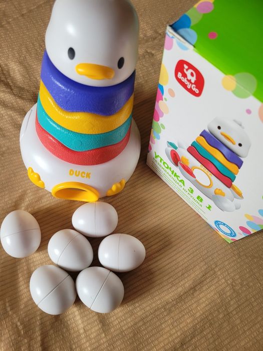 Пирамида уточка игрушка