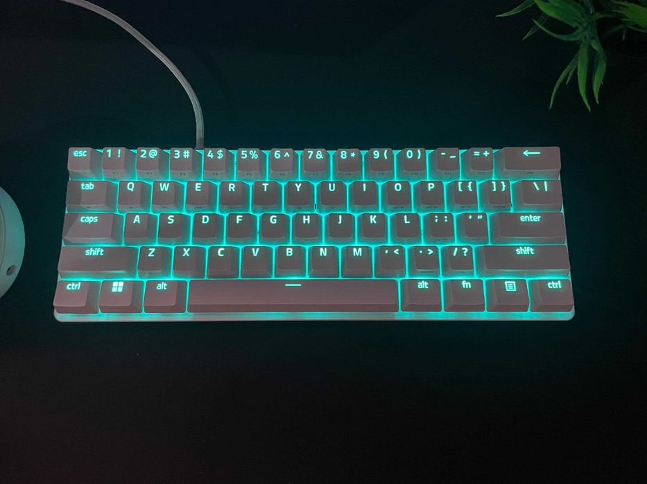 Razer huntsman mini - White/Бяла