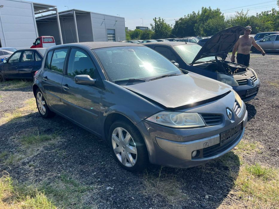 Dezmembrez Renault Megane 2 facelift 1,9 TDI cutie automata 2007 gri bleo