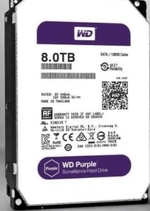 Жесткий диск 8tb wd purple