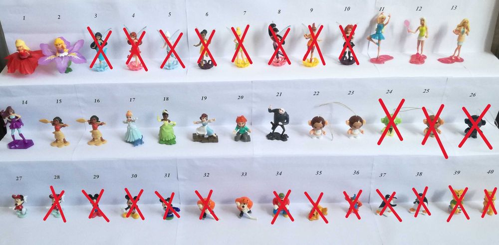 Киндер/Kinder фигурки