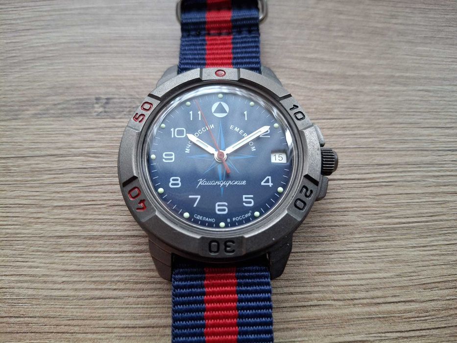 Vand ceas Vostok Komandirskie model EMERCOM