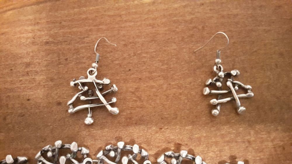 Комплект: колие и обици