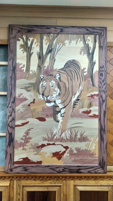 Пано картина из  натурального массива дерева не МДФ и нешпон